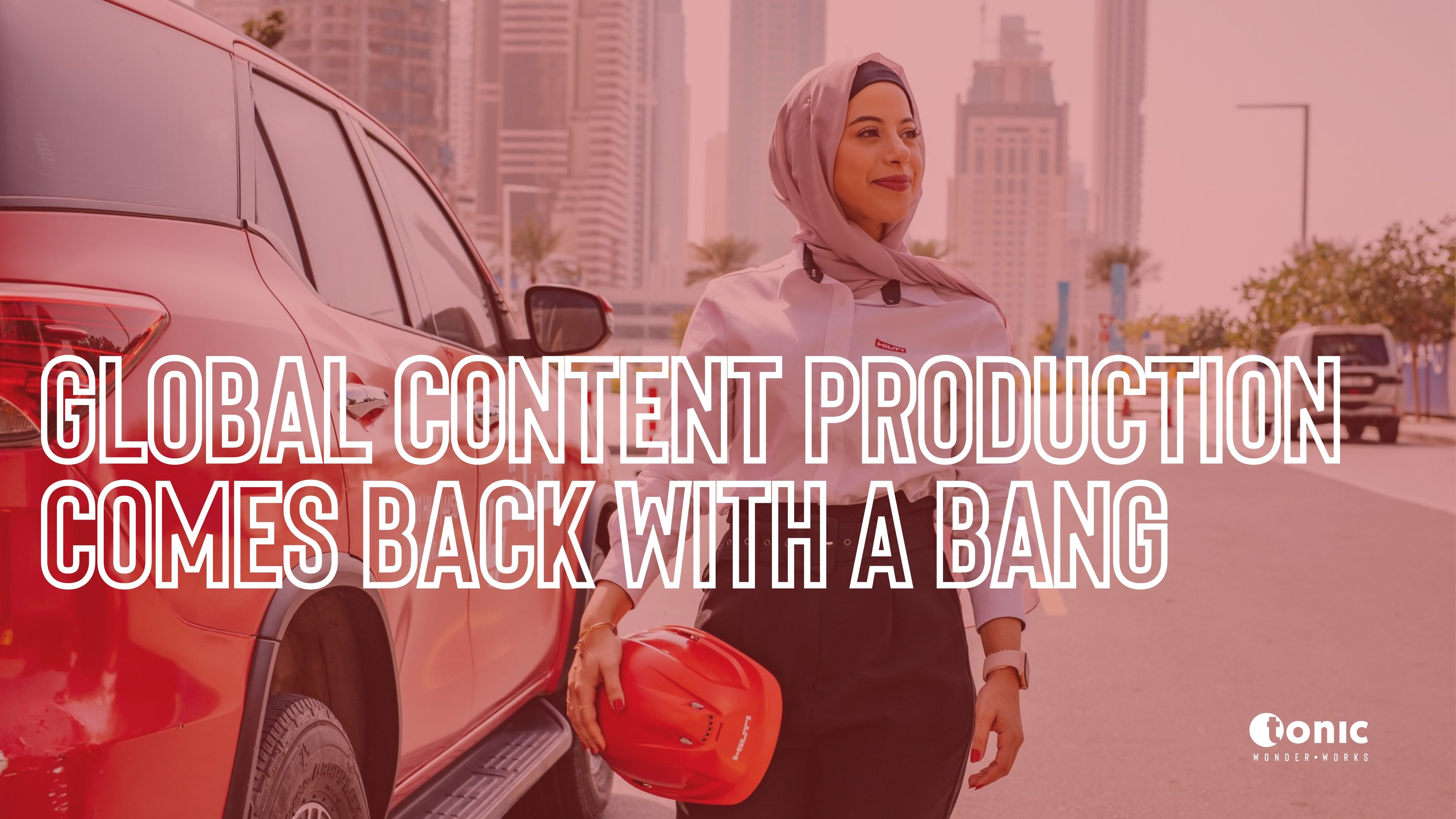 Global content production comes back with a bang
